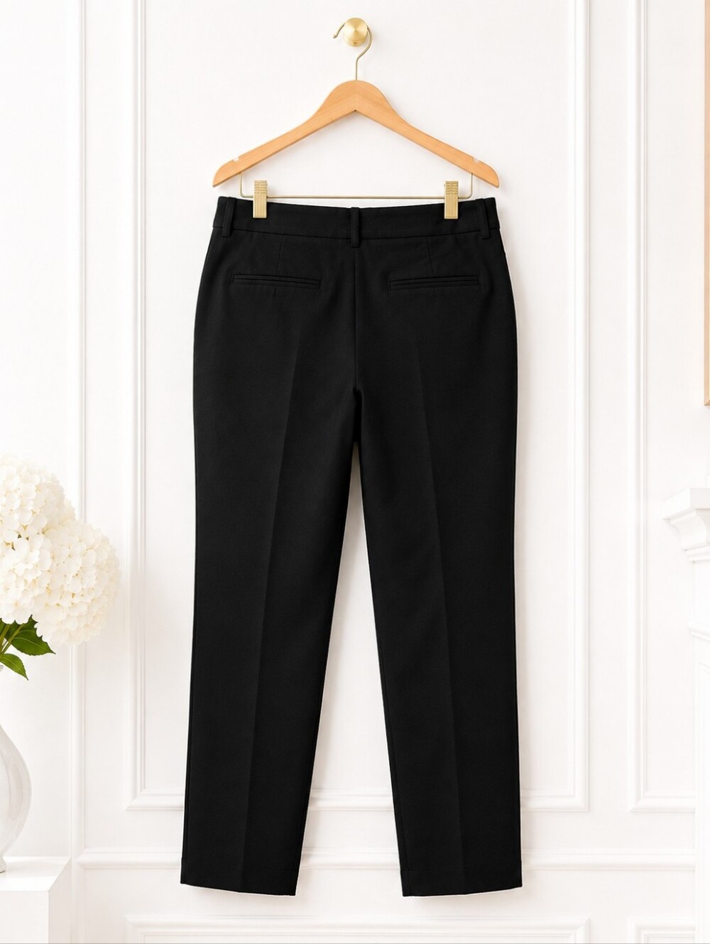 NWT Hilary Radley Pull On Black Ankle Pants Faux Fly XXL - Picture 7 of 11